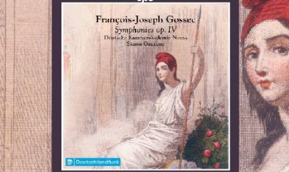 François Joseph Gossec (1734–1829): Symphonien op. IV, 1–6
